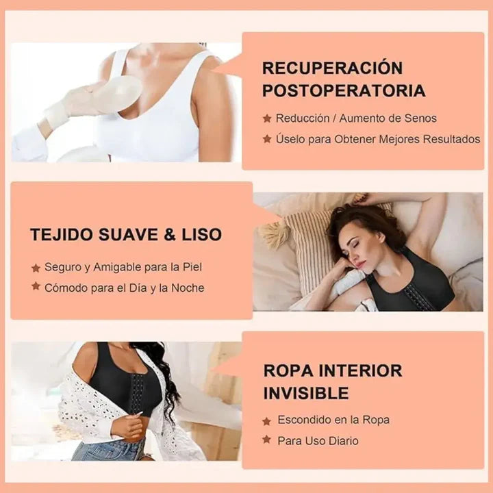 ¡Brasier Corrector de Postura: Espalda sana, confianza total!